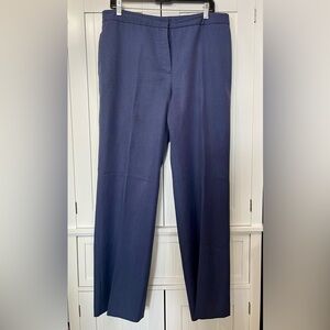 Kasper Women's Navy Blue Straight Leg Dress Pants